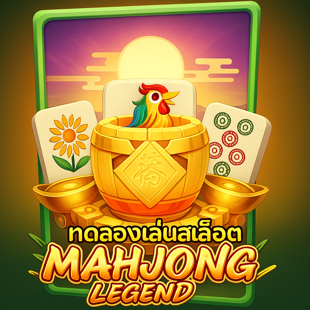 ทดลองเล่นสล็อต Mahjong Legend ตำนานหมากรุกจีนที่ถูกตีความใหม่ในรูปแบบสล็อตสุดมันส์!